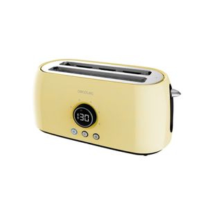 Tostador Cecotec ClassicToast 15000 Extra Double 1500W 4 rebanadas pantalla digital