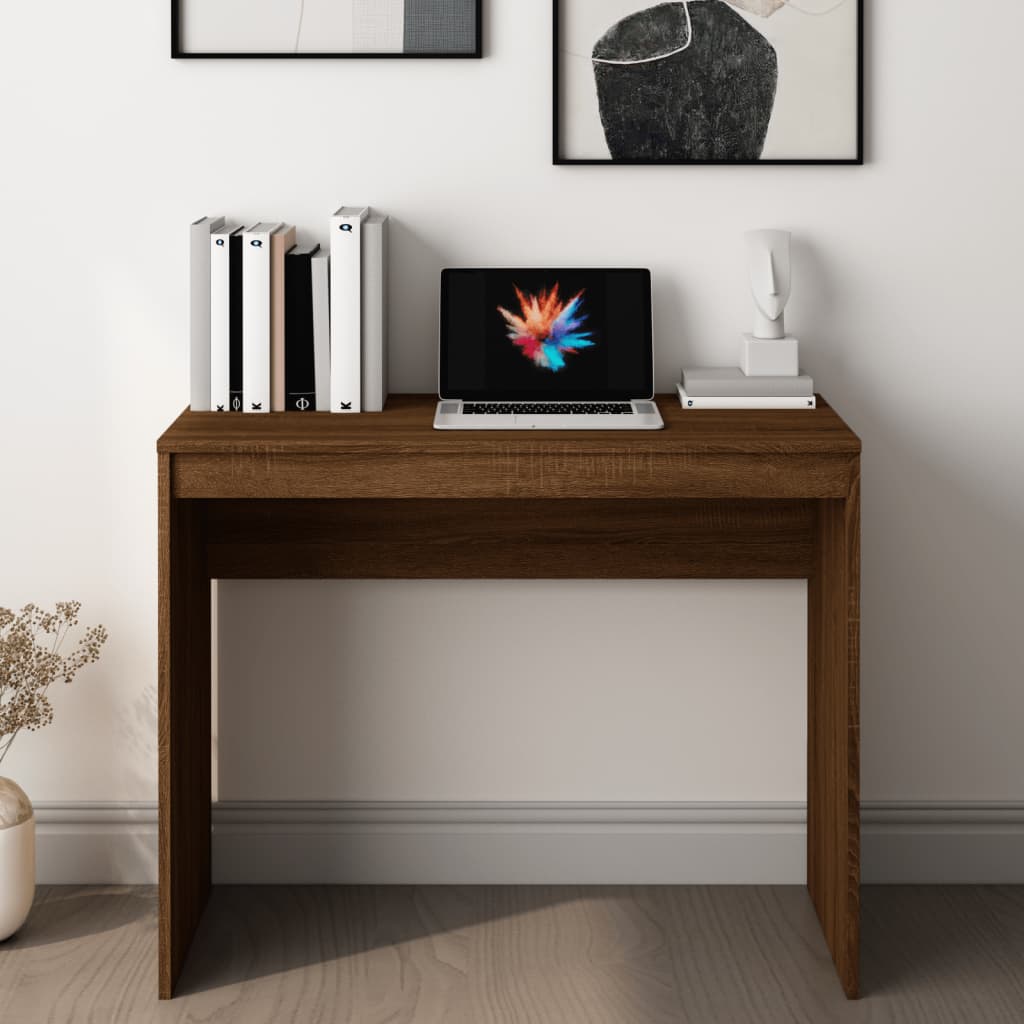 Escritorio Apolo rectangular roble 72x90x40 cm 3
