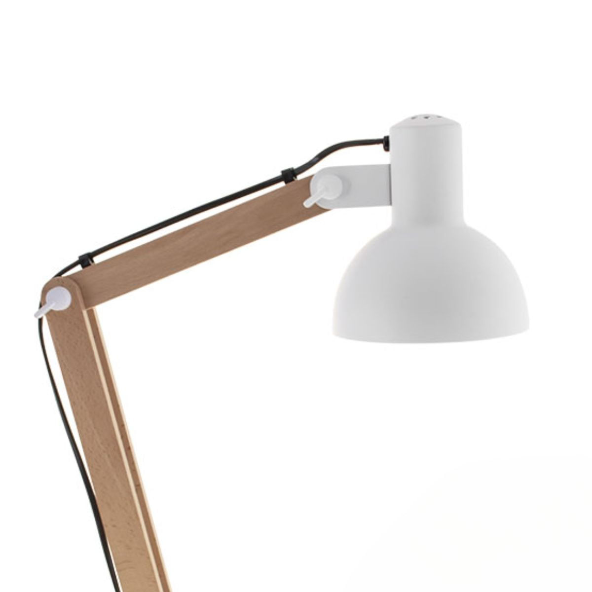 Flexo-Darci-Lumit-11W-altura-regulable-blanco-natural-Ø35-cm
