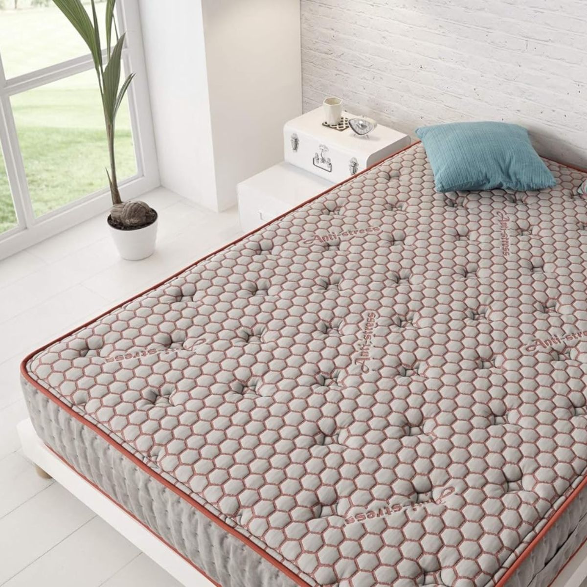 Colchon-Antiestres-viscoelastico-nucleo-HR-de-espuma-de-poliuretano-gris-21-cm