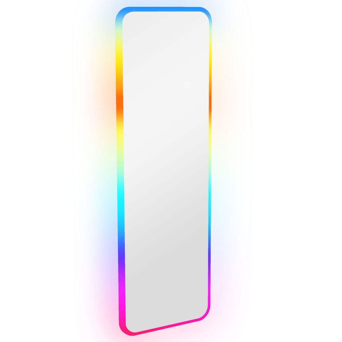 Espejo Defford Homcom luces LED 7 colores RGB 120x40 cm