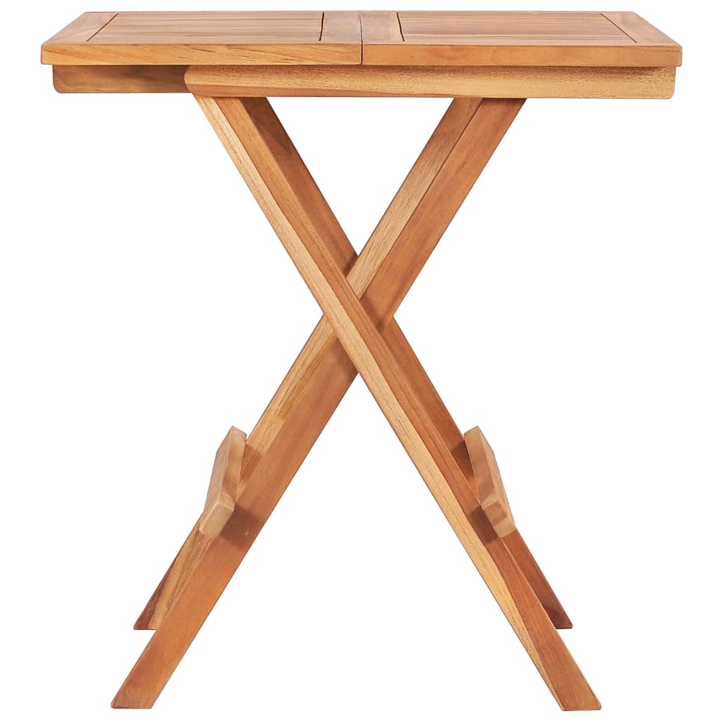 Conjunto de jardín Eydon 2 sillas + mesa madera de teca
