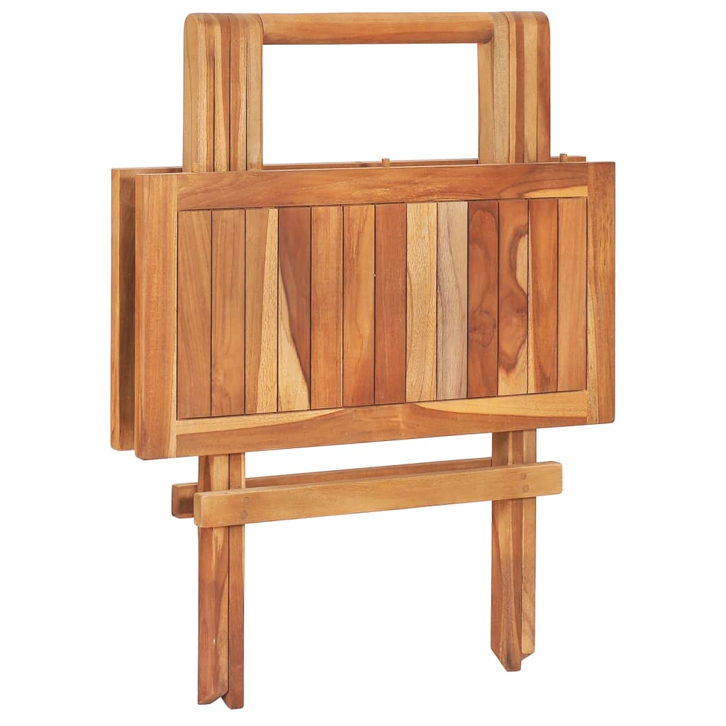 Conjunto de jardín Eydon 2 sillas + mesa madera de teca
