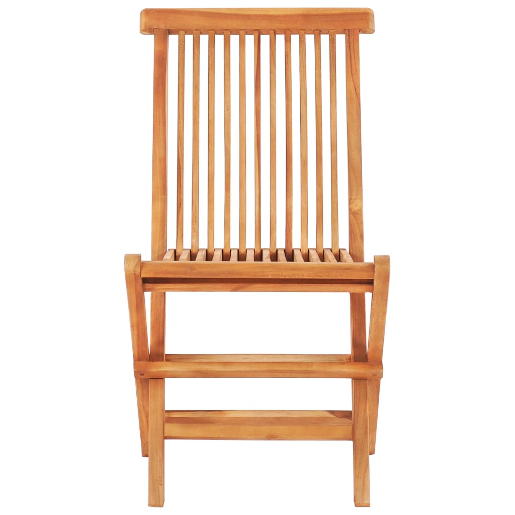 Conjunto de jardín Eydon 2 sillas + mesa madera de teca