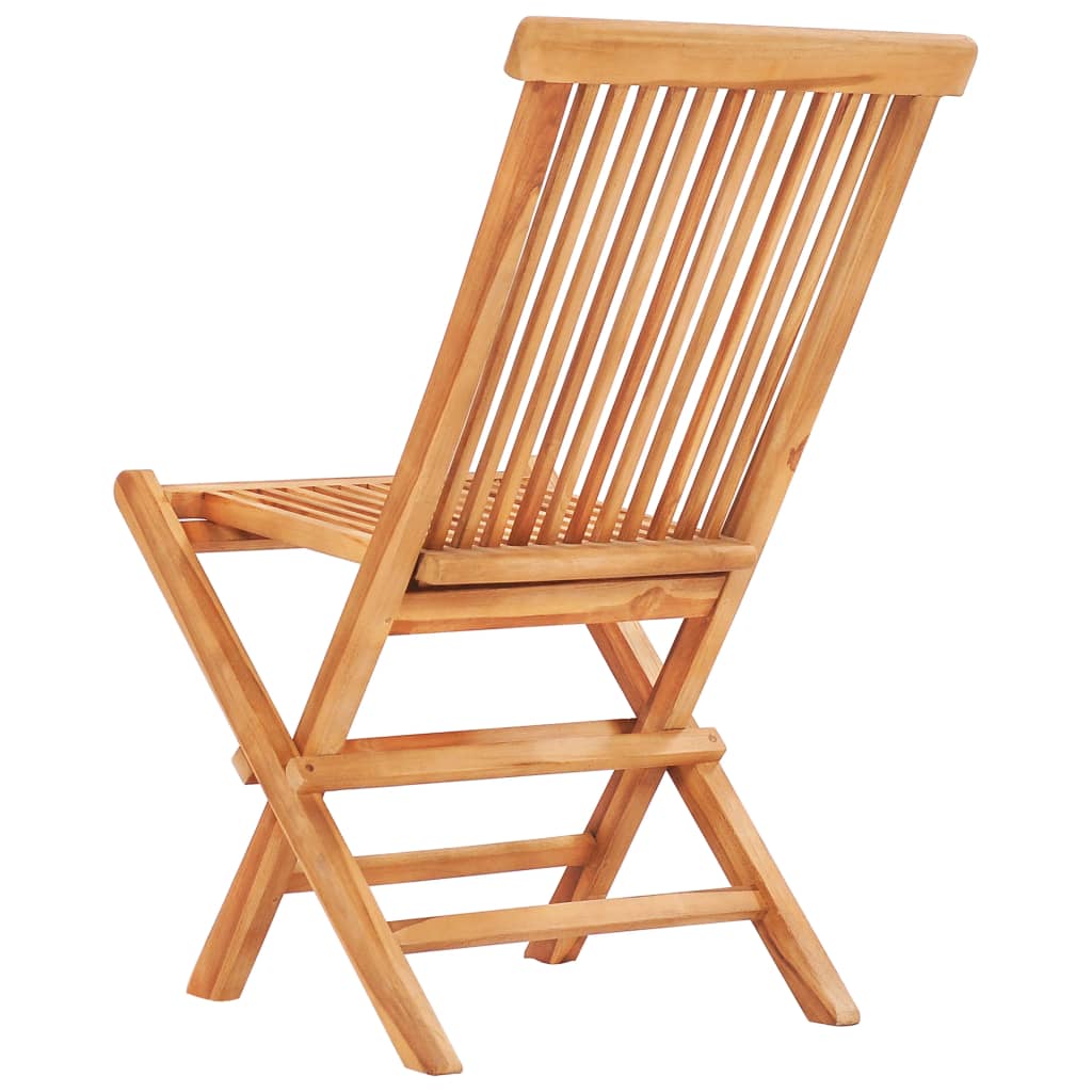 Conjunto de jardín Eydon 2 sillas + mesa madera de teca
