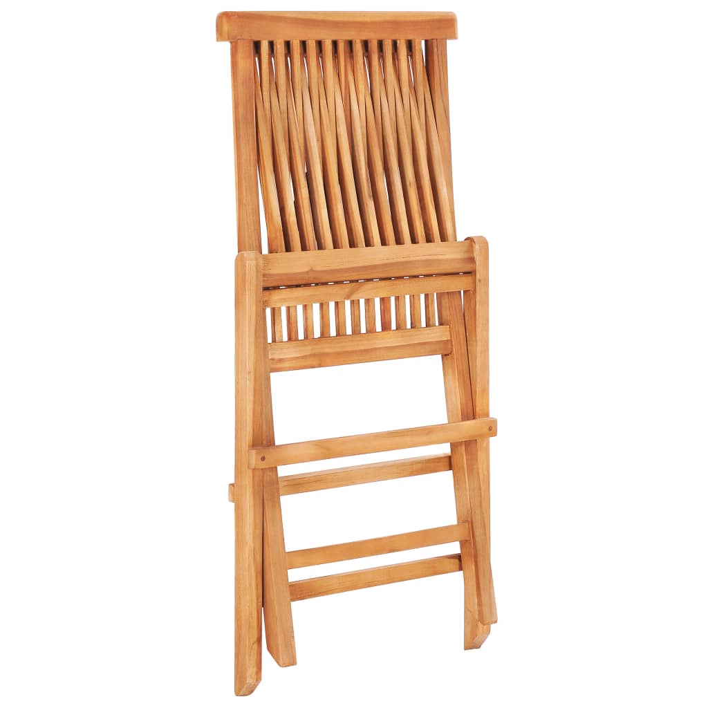 Conjunto de jardín Eydon 2 sillas + mesa madera de teca