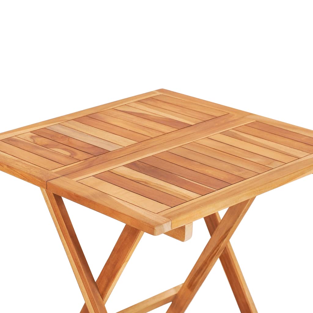 Conjunto de jardín Eydon 2 sillas + mesa madera de teca