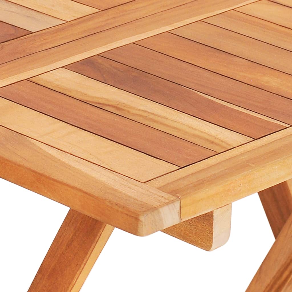 Conjunto de jardín Eydon 2 sillas + mesa madera de teca