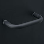 Horno de leña Outsunny 3 niveles con ruedas acero inox negro 160x64x54 cm