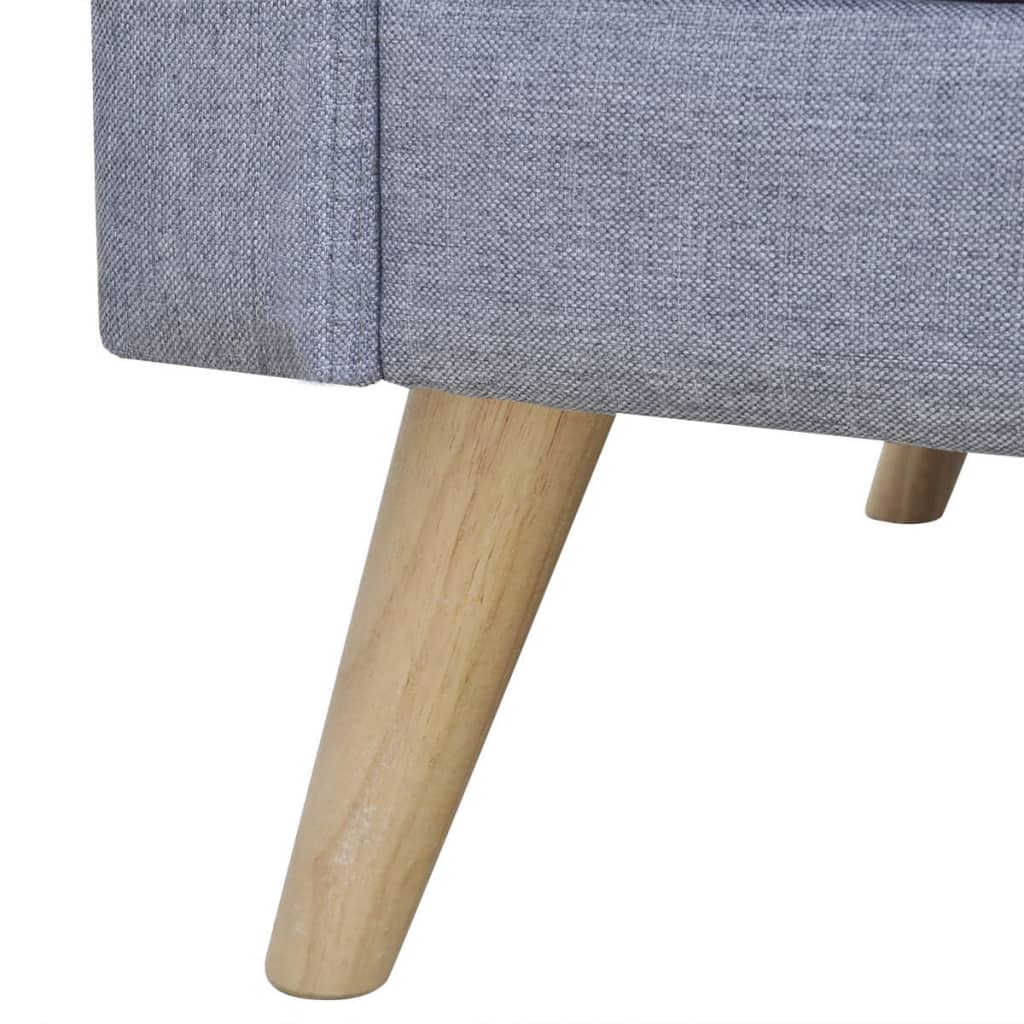 Conjunto de sofás Iria 2 y 3 plazas gris claro 7