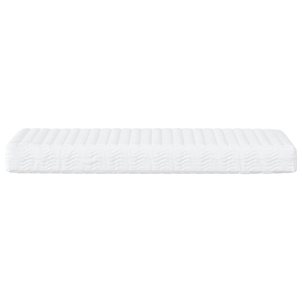 Colchón de espuma Lycka firmeza media alta blanco  80x200 cm