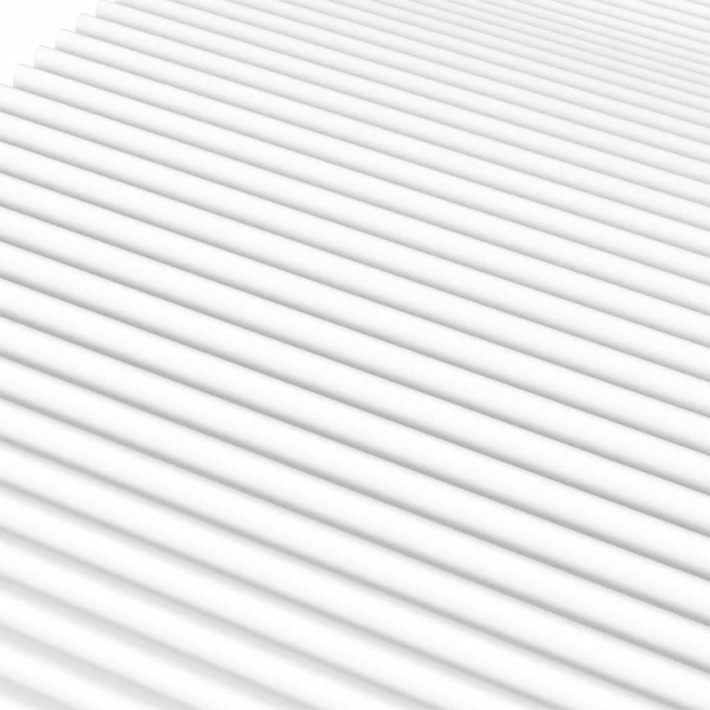 Colchón de espuma Lycka firmeza media alta blanco  80x200 cm
