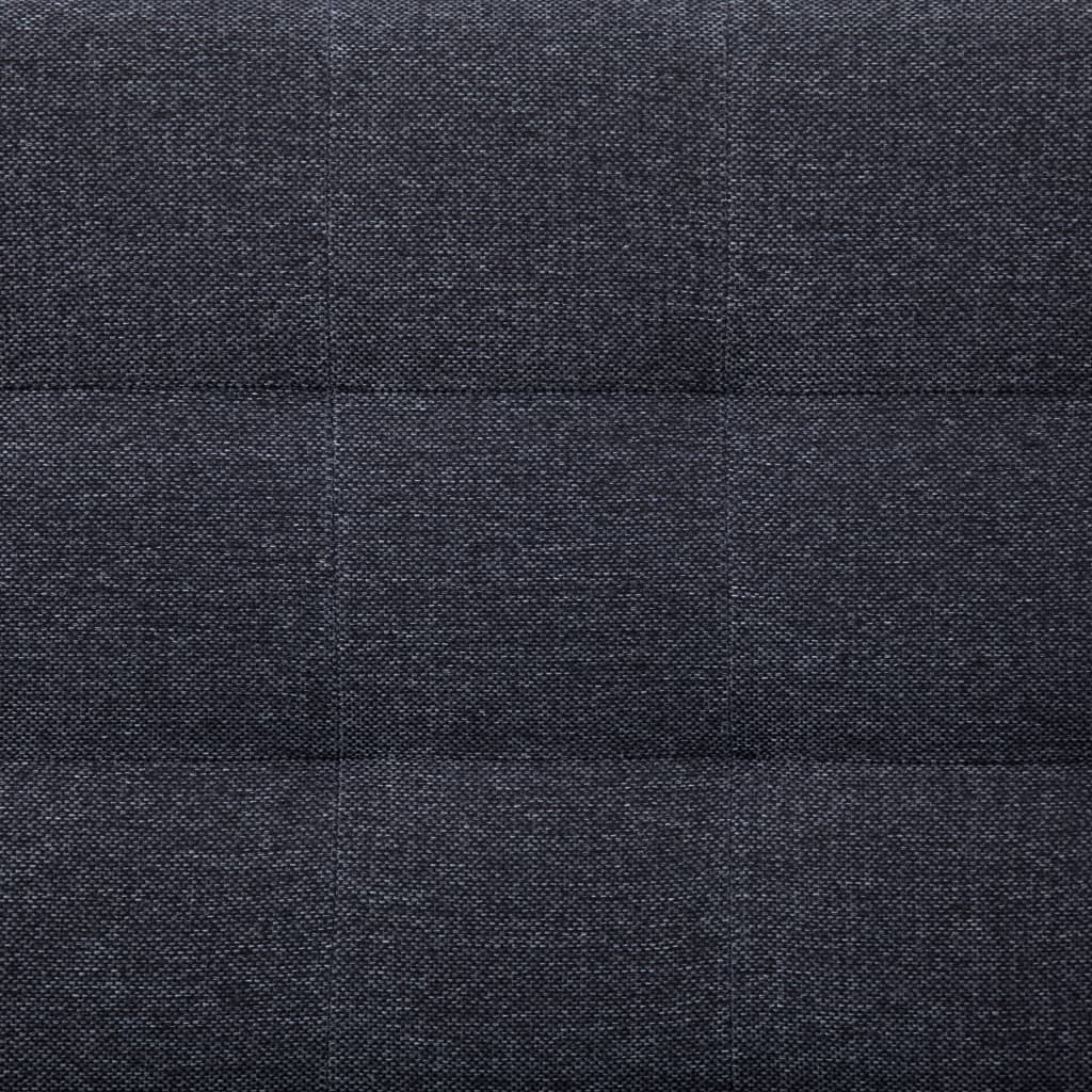 Sofá cama chaiselongue Five gris oscuro 69x218x155 cm