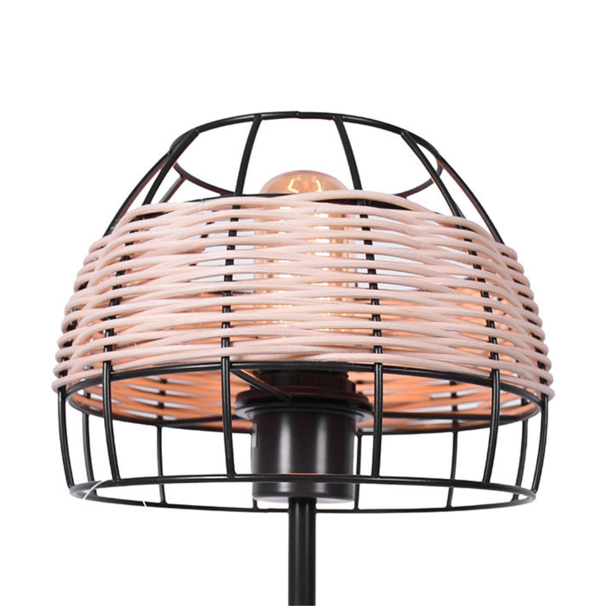 Lampara-de-sobremesa-Sotero-60W-mimbre-marron-natural-Ø20x435-cm