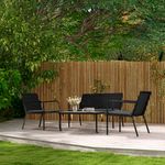 Conjunto-de-jardin-Mykonos-2-sillones---1-sofa-doble---mesa-de-centro-marron-negro-fondo-blanco