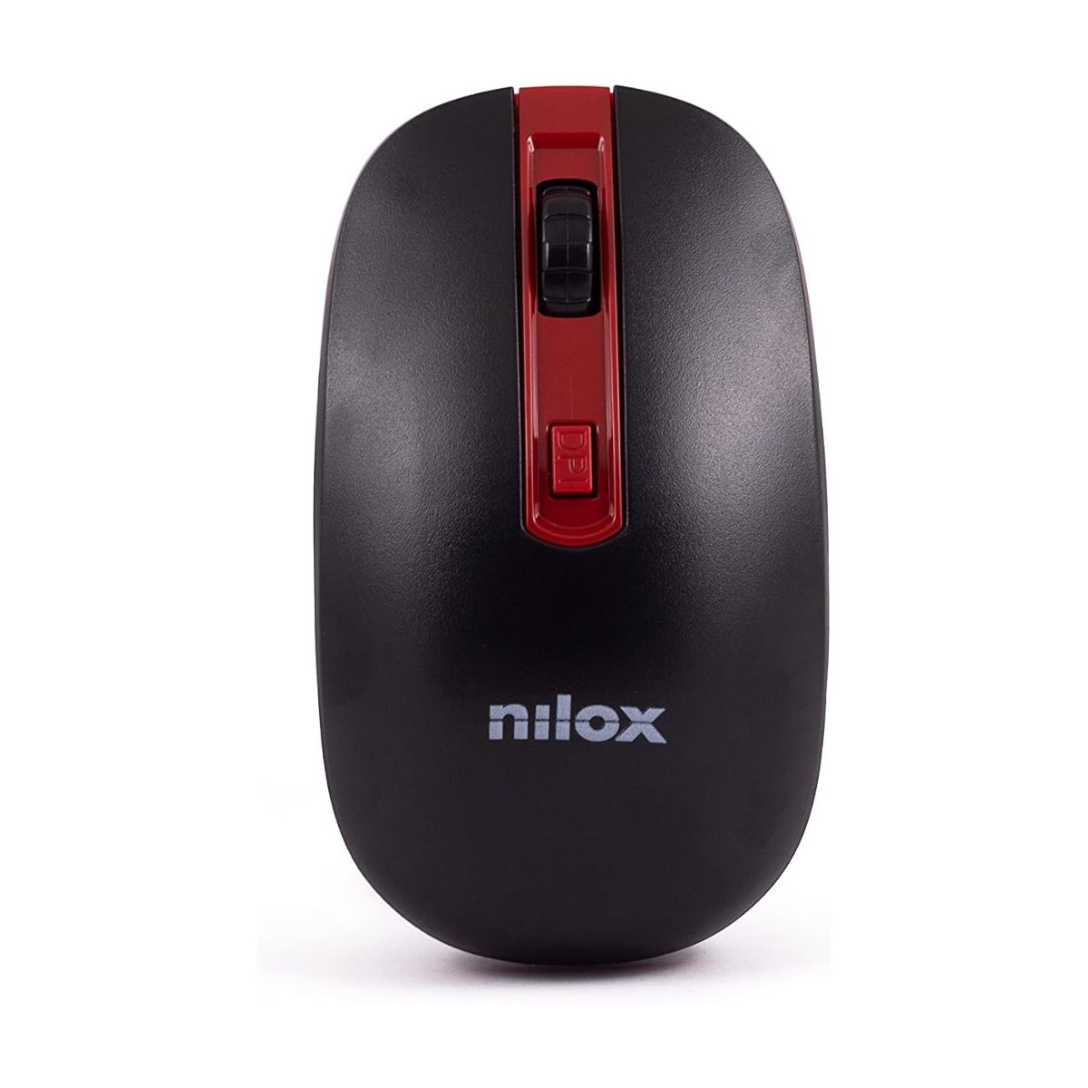 Raton-inalambrico-Nilox-Bluetooth-Wireless-1000-dpi-negro-rojo