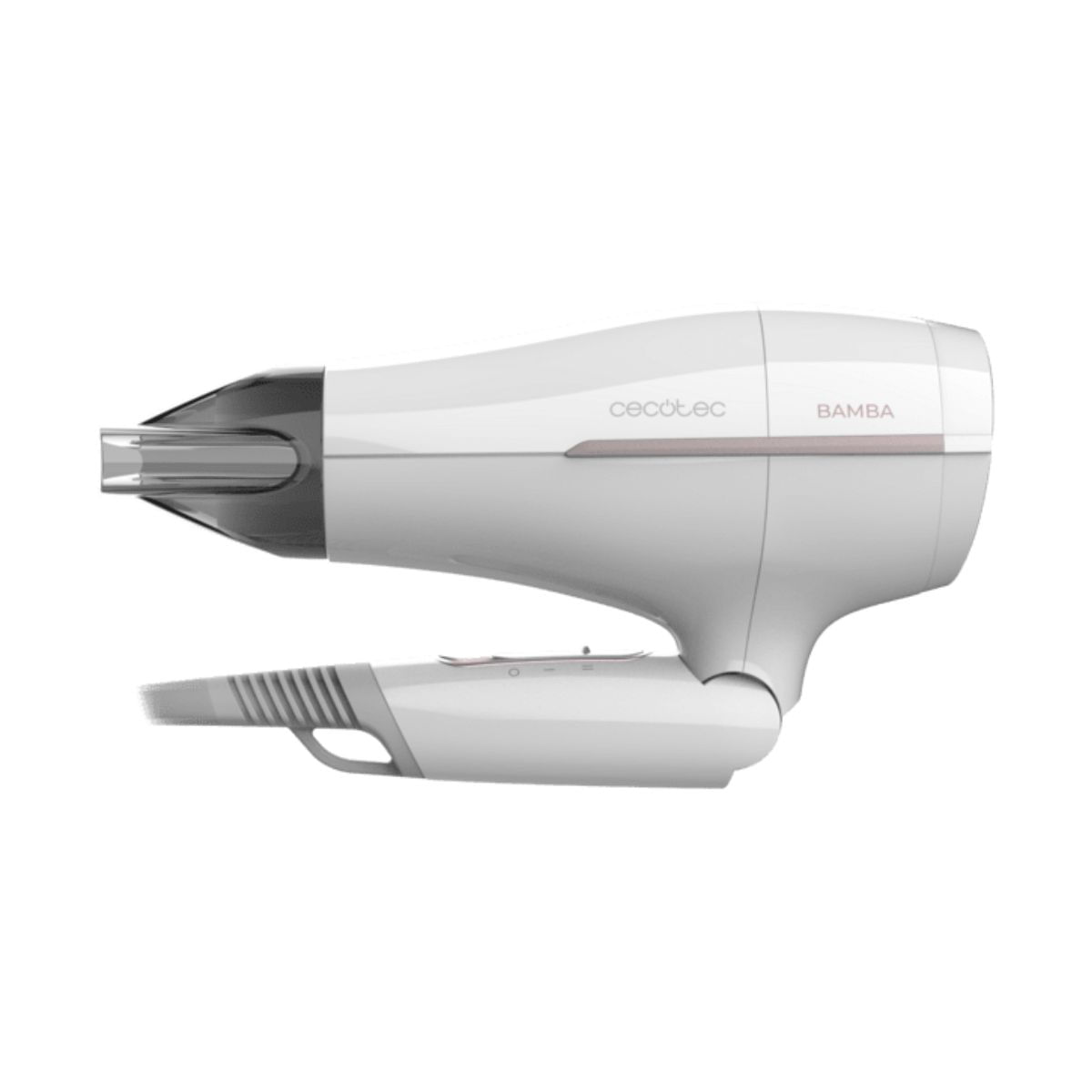 Secador-de-pelo-Cecotec-IoniCare-Power-Go-Heaven-2000W-con-accesorios-blanco