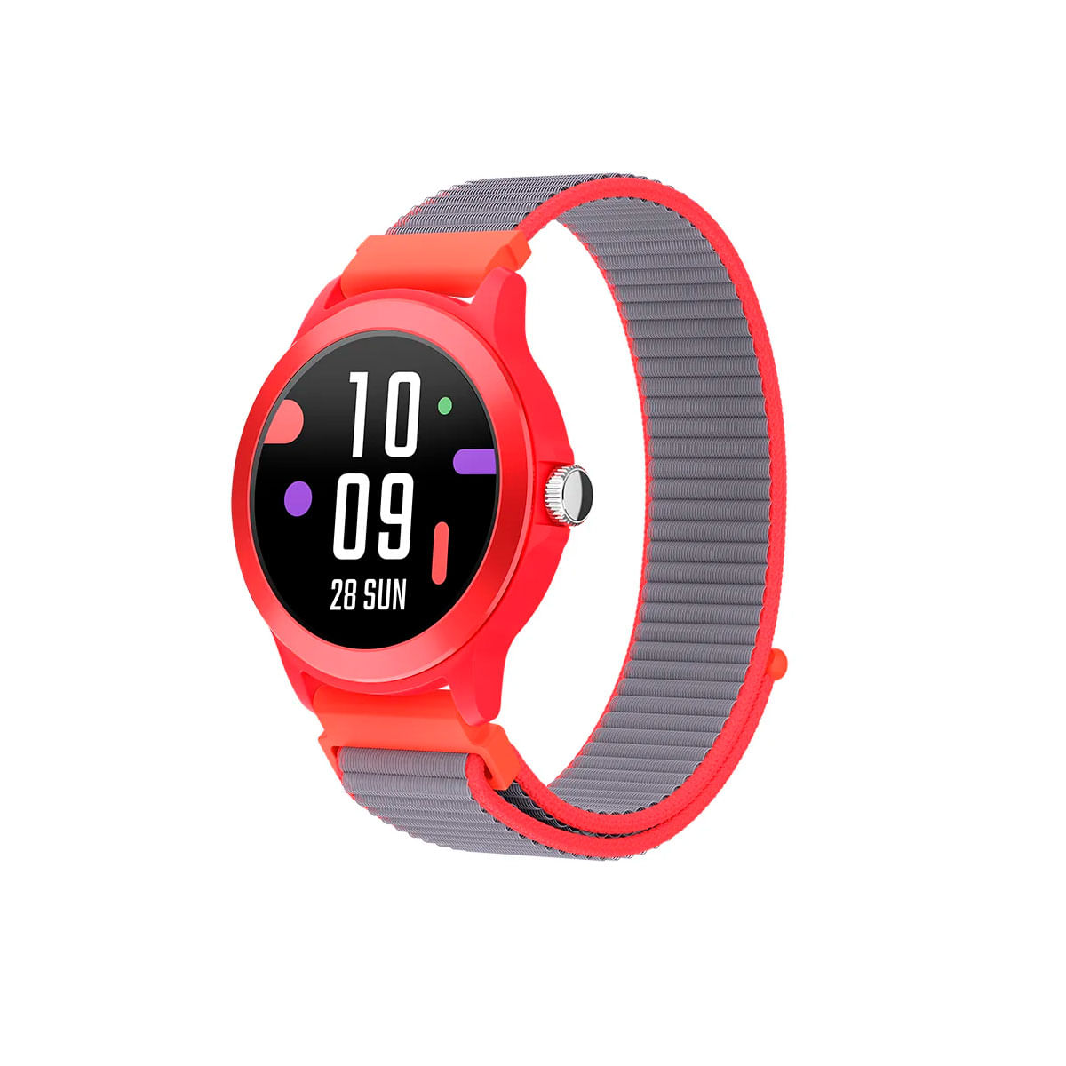 Smartwatch SPC Smartee Duo Vivo 1,27’’ manos libres + correa extra rojo 3