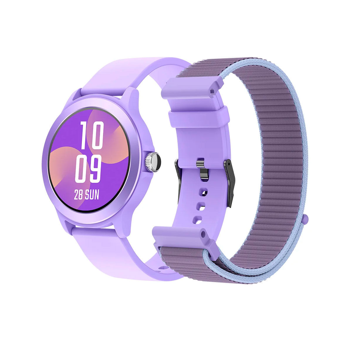 Smartwatch SPC Smartee Duo Vivo 1,27’’ manos libres + correa extra púrpura 2