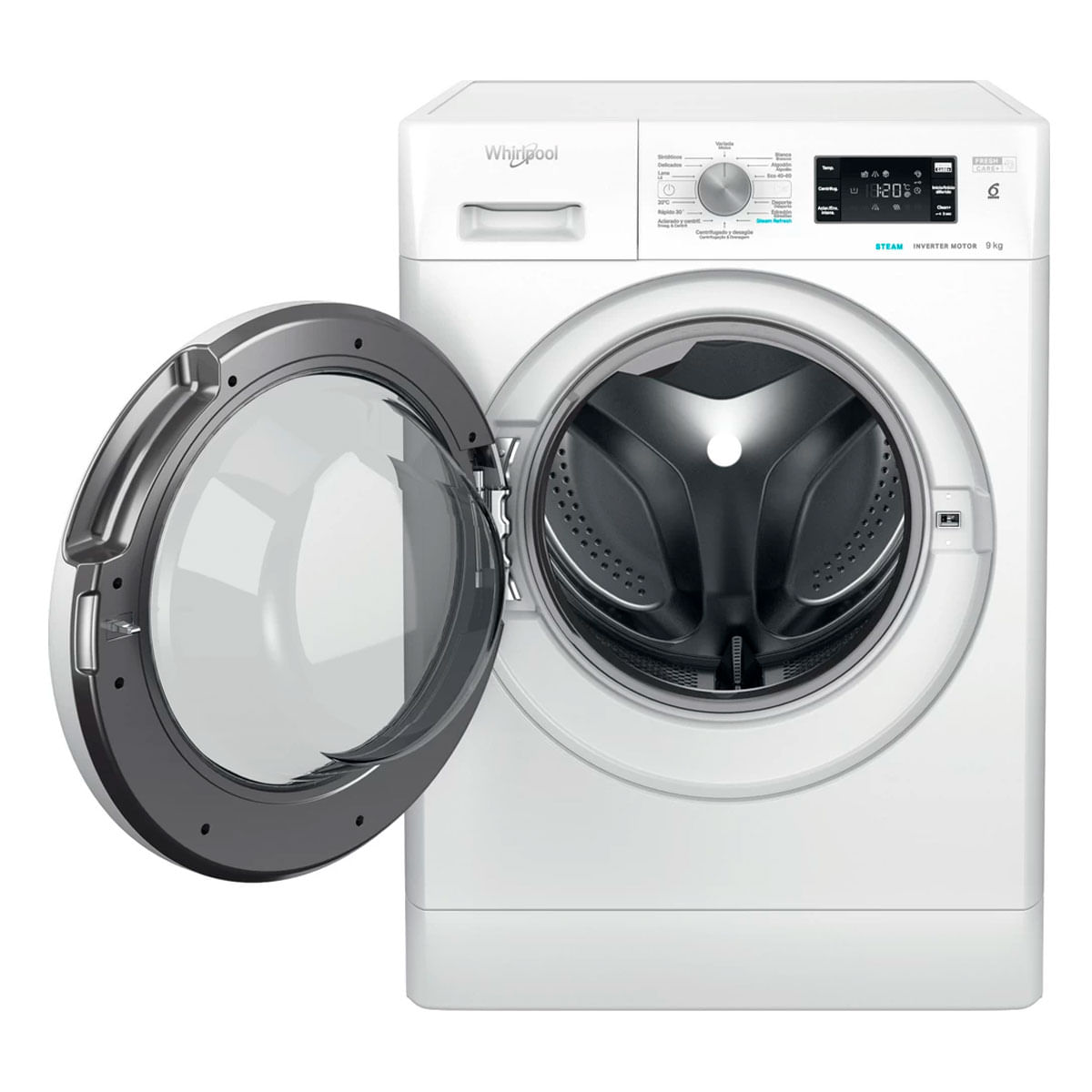 Lavadora Whirpool FFB 9469 WV SPT 9kg 1400 rpm Motor Inverter A blanco 85 cm 2