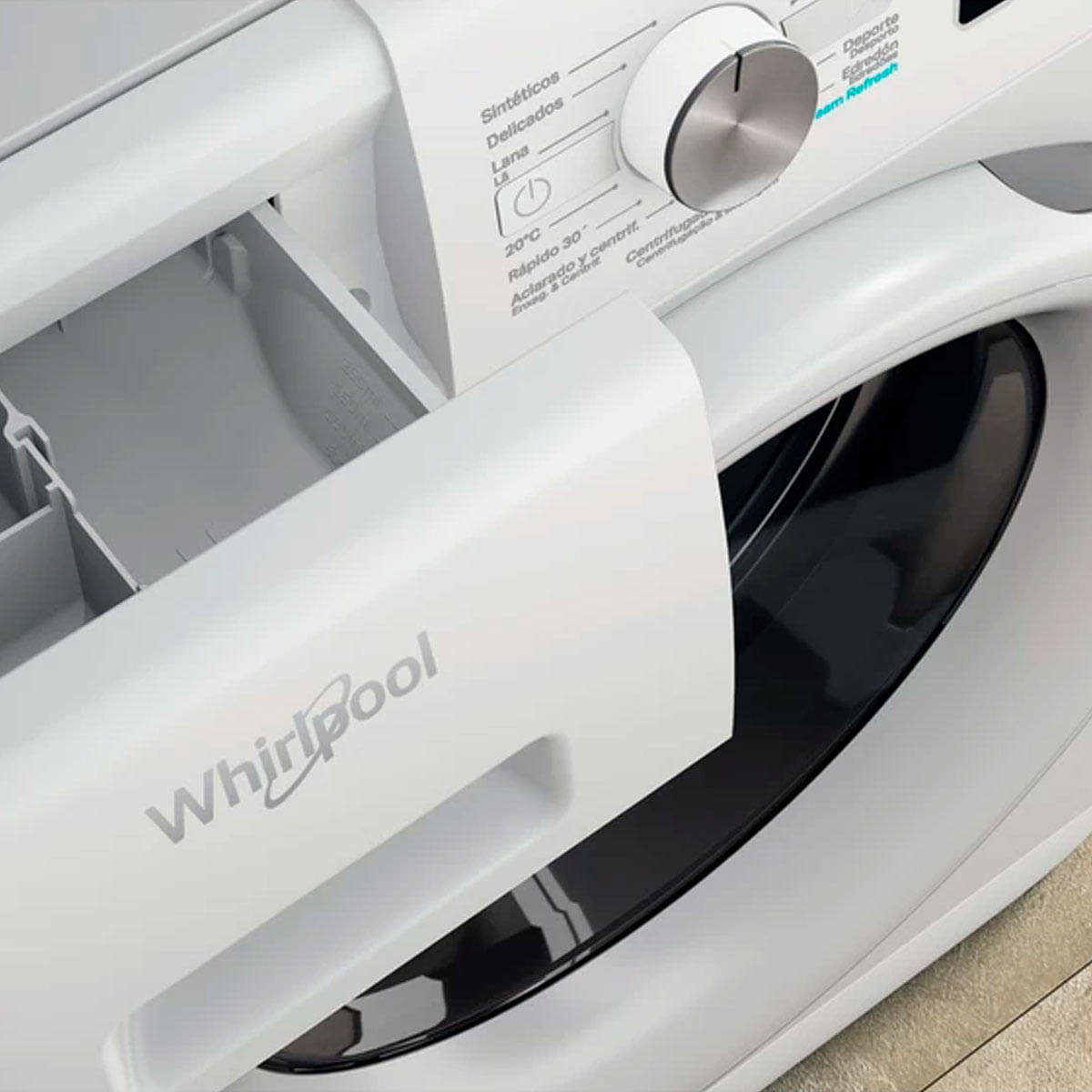 Lavadora Whirpool FFB 9469 WV SPT 9kg 1400 rpm Motor Inverter A blanco 85 cm 4