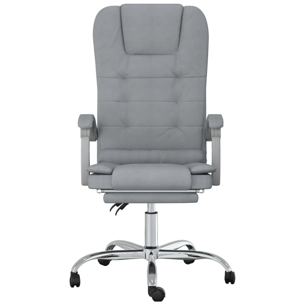 Silla de oficina Roca reclinable con altura ajustable 112,5-122x63x56 cm