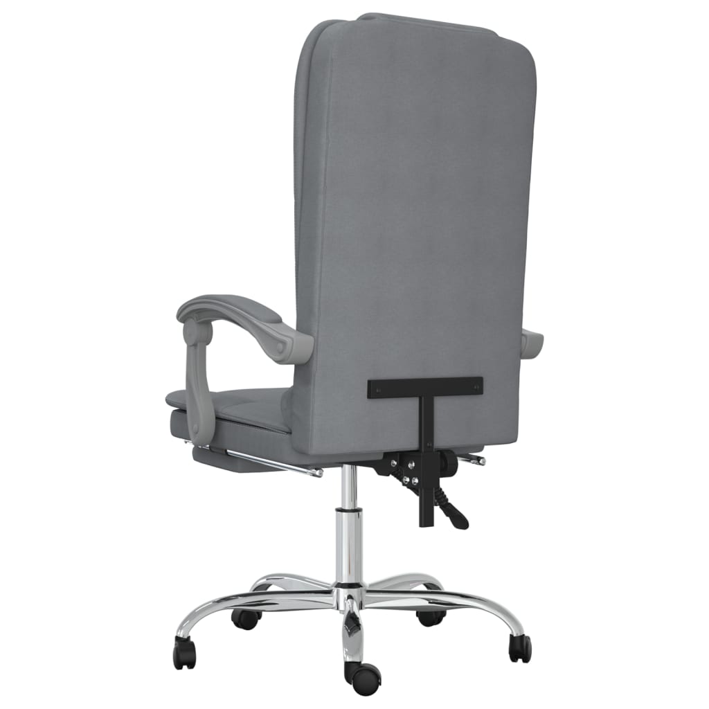 Silla de oficina Roca reclinable con altura ajustable 112,5-122x63x56 cm