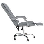Silla de oficina Roca reclinable con altura ajustable 112,5-122x63x56 cm