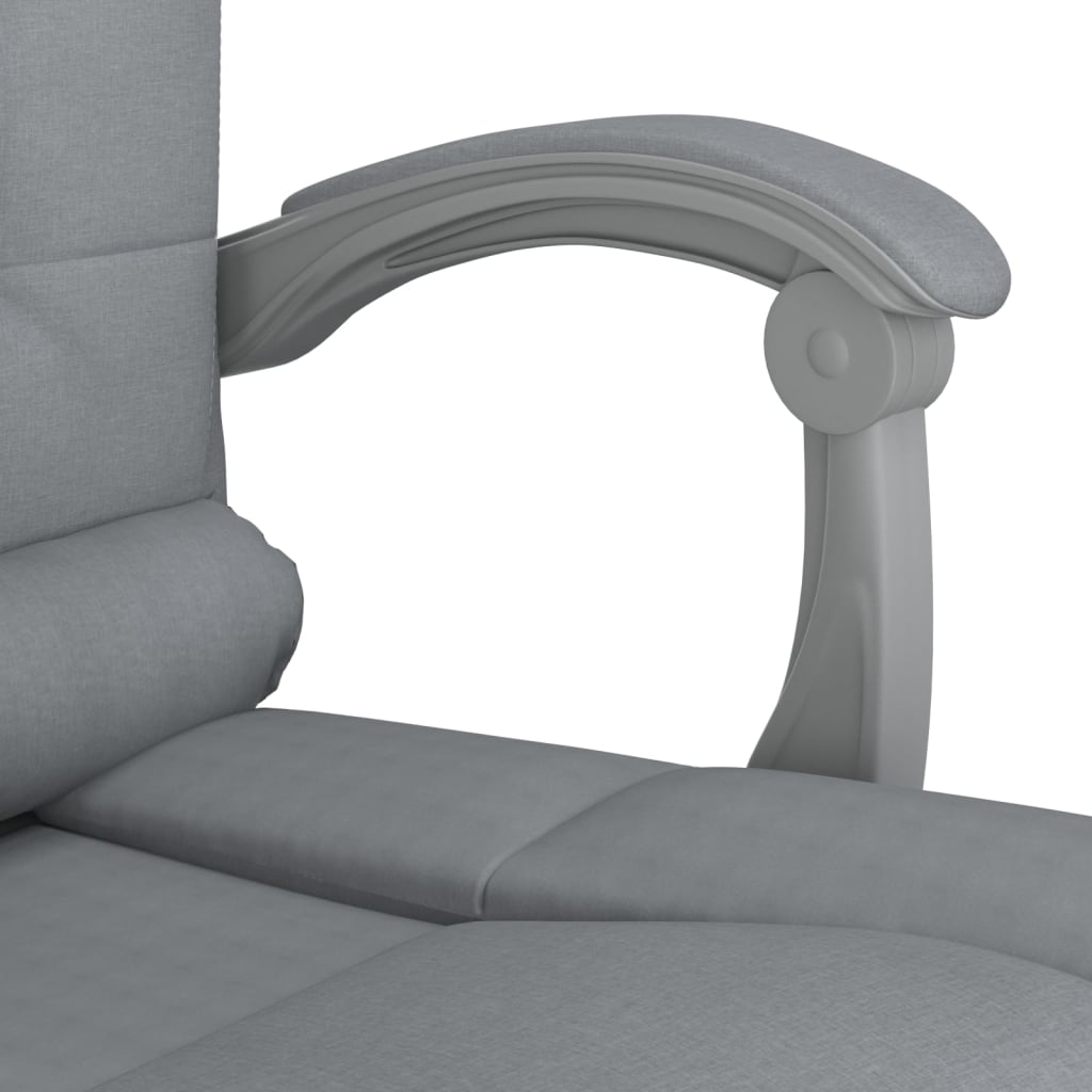 Silla de oficina Roca reclinable con altura ajustable 112,5-122x63x56 cm