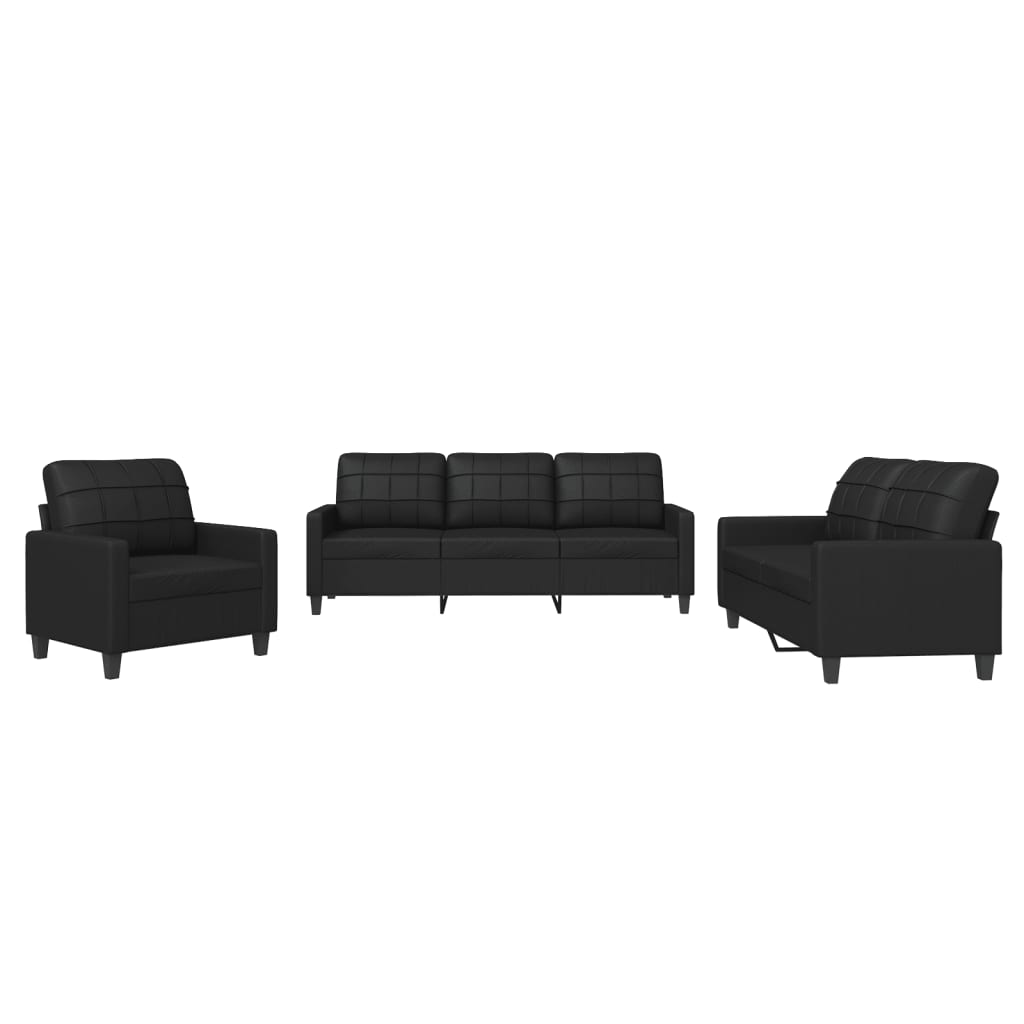 Conjunto-de-sofas-Roll-3-piezas-con-cojines-negro
