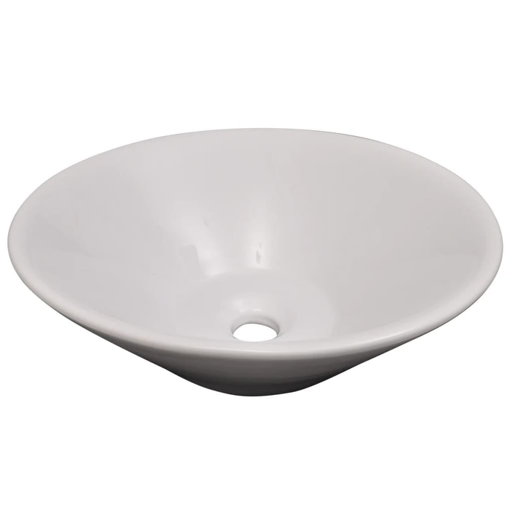 Conjunto de baño Dishio 11 piezas  con lavabo y grifo negro