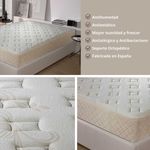 Colchón viscoelástico Luxury Cashmere Confort crema 30 cm 3