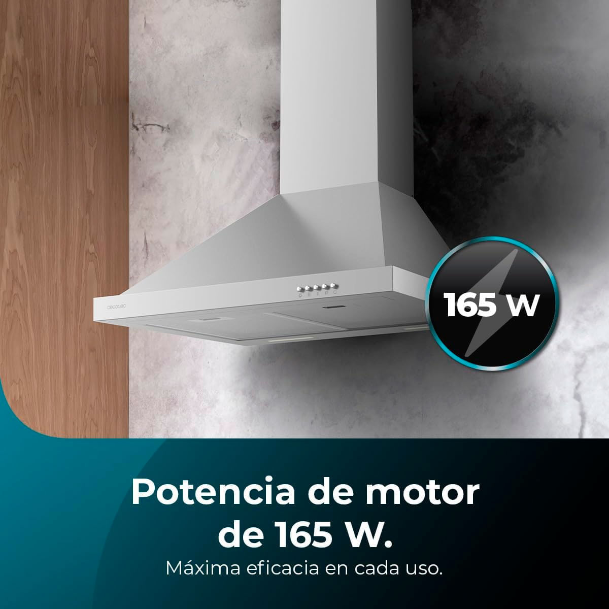 Campana-piramidal-Cecotec-Bolero-Flux-PM-606500-Inox-A-165W-inox-60-cm-5