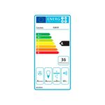 Campana piramidal Cecotec Bolero Flux PM 606500 Inox A 165W inox 60 cm eficiencia-energetica