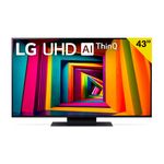 Televisor Smart TV LG 43UT91006LA 4K UHD LED 43’’ webOS24 G negro