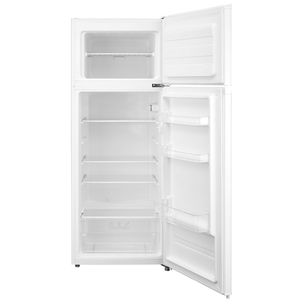 Frigorífico de 2 puertas Nevir NVR-5614DD cíclico 204L F blanco 143 cm 2