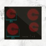 Placa-vitroceramica-Cecotec-Bolero-Squad-V-4001-4-fuegos-9-niveles-6000W-negro-58-cm-fuegos