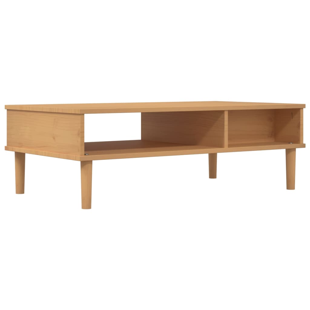Mesa de centro Senja 1 cajón + 1 hueco natural 33x100x55 cm 8