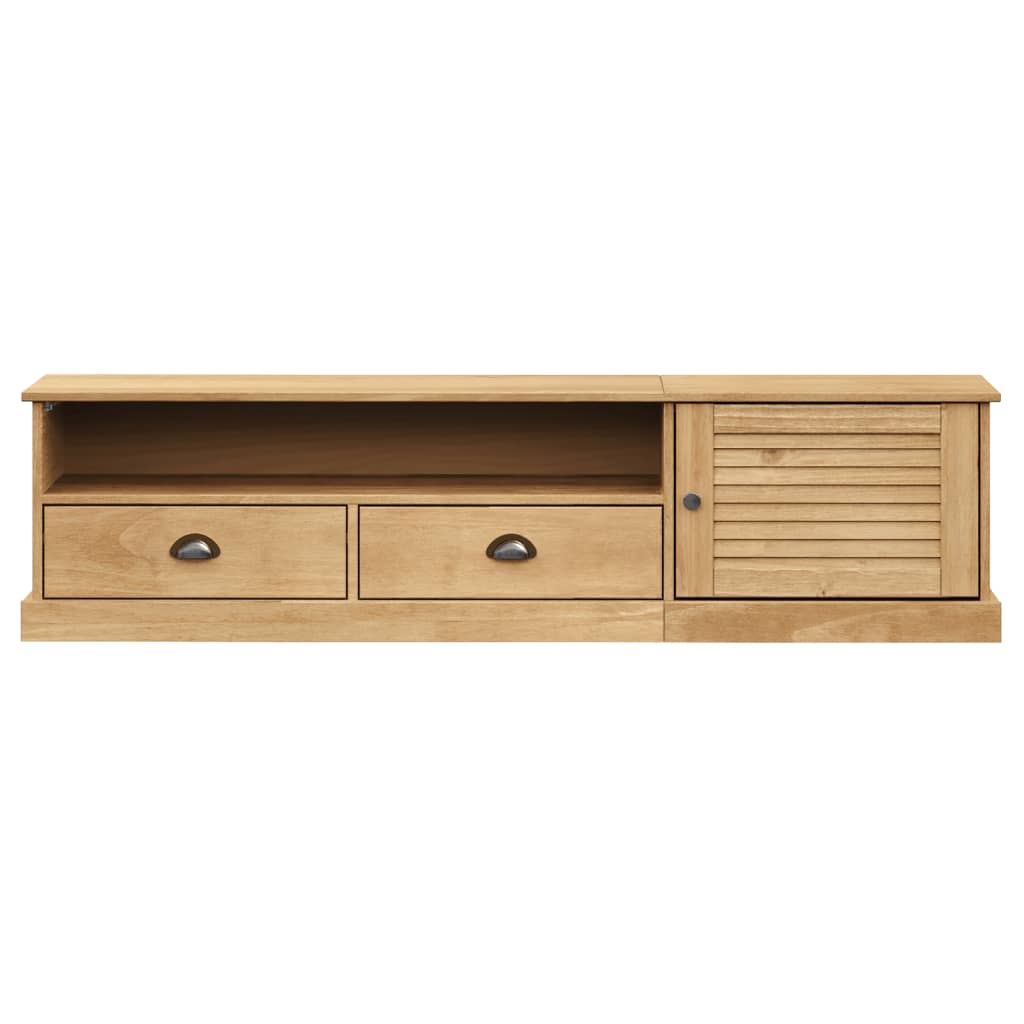 Mueble bajo de TV Vigo 2 cajones + 1 puerta natural 40x156x40 cm 5