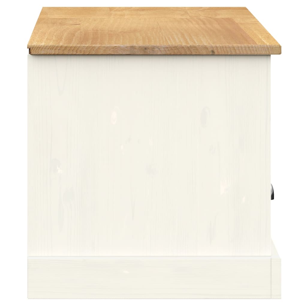 Mueble bajo de TV Vigo 2 cajones + 1 puerta blanco 40x156x40 cm 6