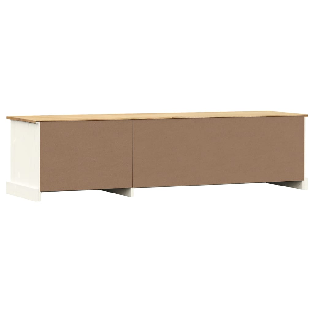 Mueble bajo de TV Vigo 2 cajones + 1 puerta blanco 40x156x40 cm 7