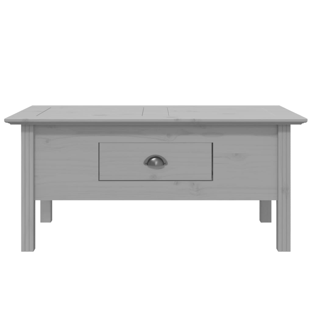 Mesa de centro Bodo 1 cajón gris 46x100x55 cm 3