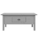 Mesa de centro Bodo 1 cajón gris 46x100x55 cm 3
