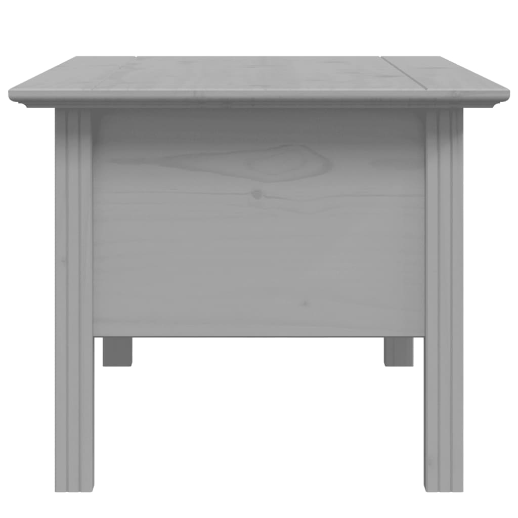 Mesa de centro Bodo 1 cajón gris 46x100x55 cm 5