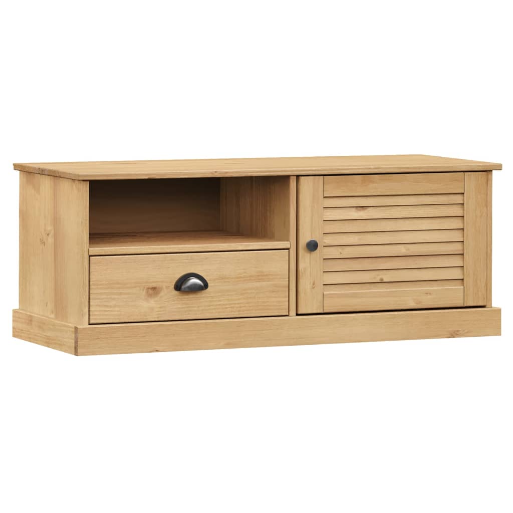 Mueble bajo de TV Vigo 1 cajón + 1 puerta natural 40x106x40 cm
