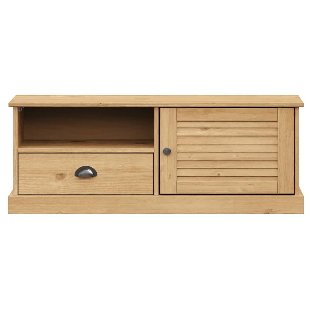Mueble bajo de TV Vigo 1 cajón + 1 puerta natural 40x106x40 cm 5