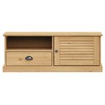 Mueble bajo de TV Vigo 1 cajón + 1 puerta natural 40x106x40 cm 5