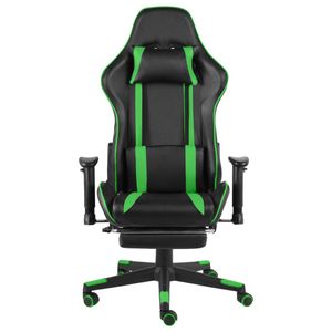 Silla gaming Power con reposapiés inclinable 123-133x68x69 cm
