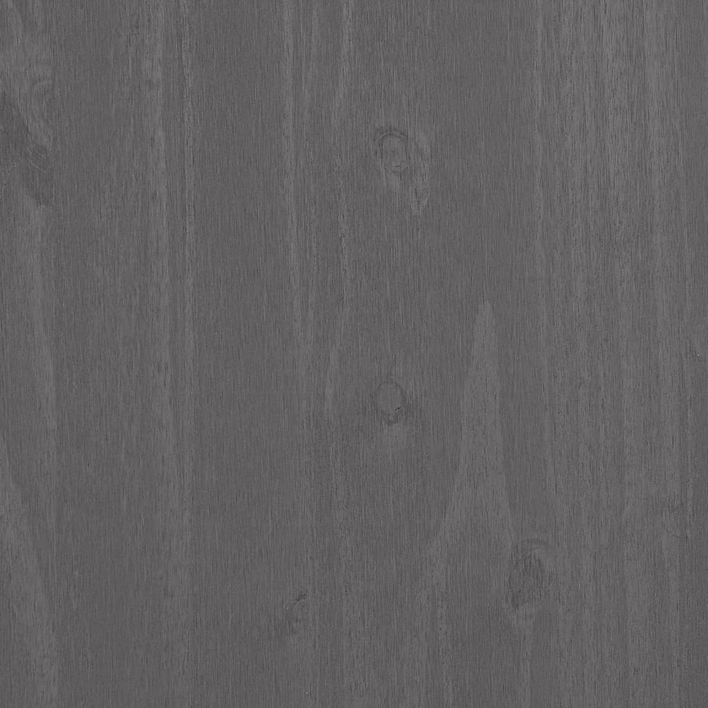 Mueble de TV Hamar 2 cajones + 2 compartimentos gris claro 40x106x40 cm