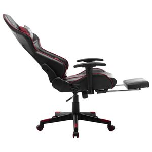 Silla gaming Soul altura regulable con reposapiés 123-133x67x61 cm